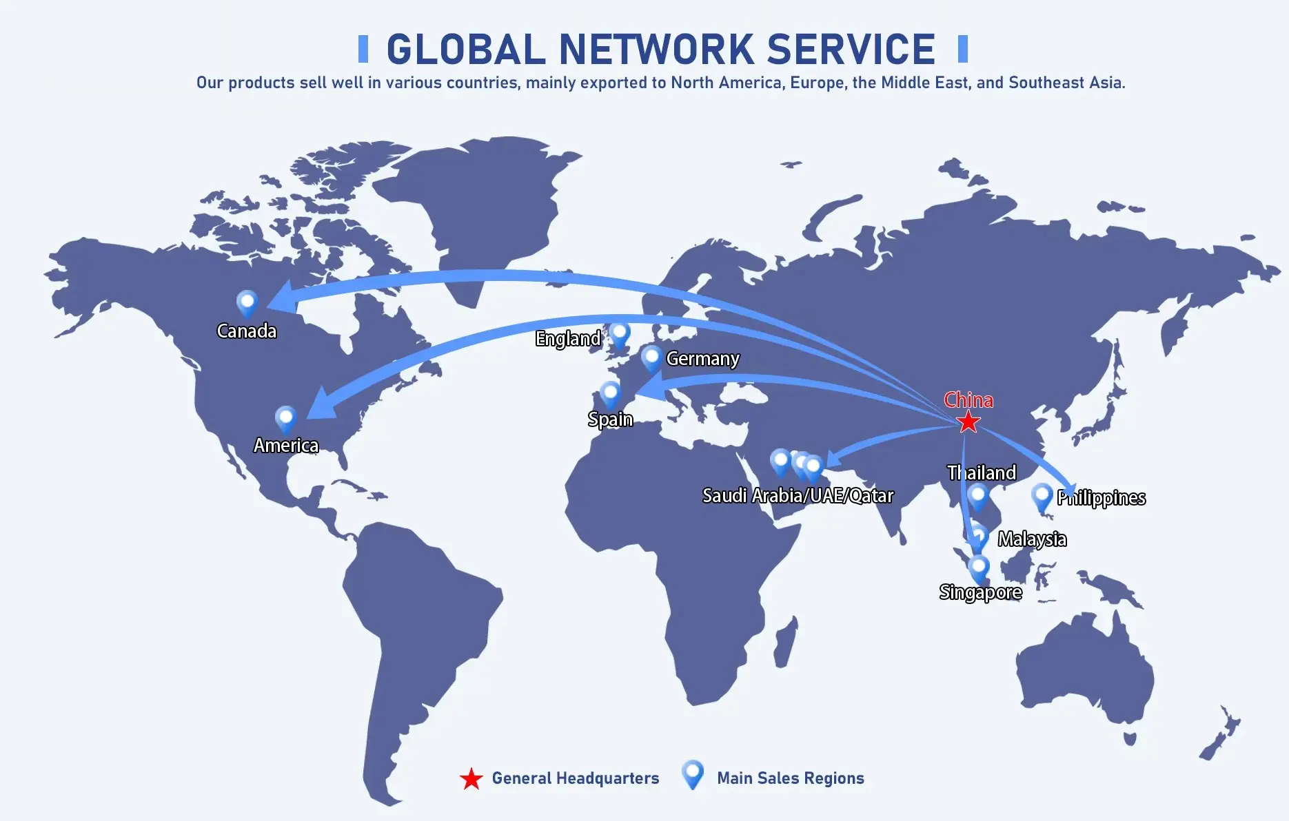 rickygear Global Distribution Network